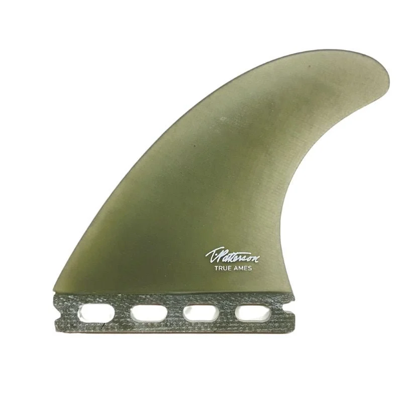 Futures Compatible THRUSTER True Ames Timmy Patterson Solid Fiberglass Smoke