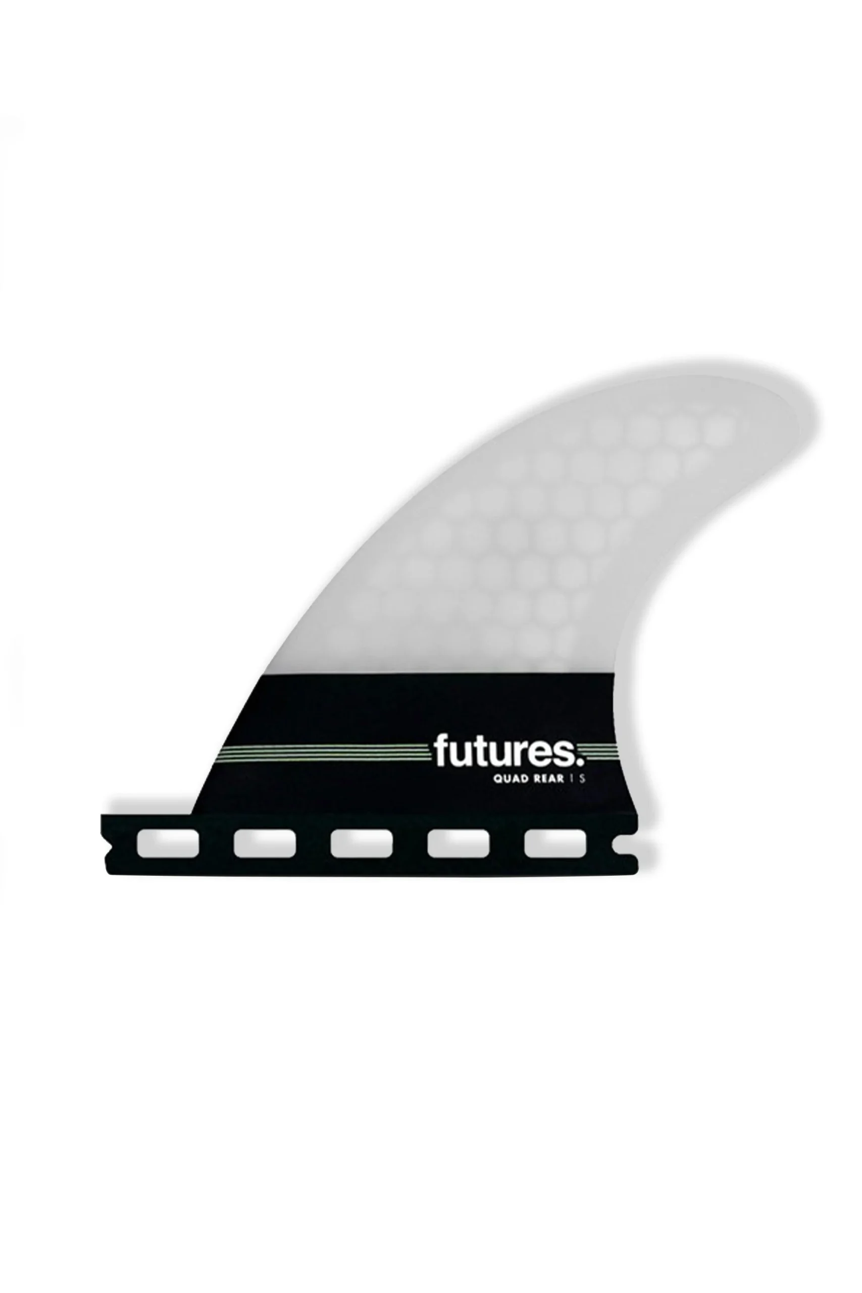 FUTURES - QUAD REAR NEUTRAL - HONEYCOMB - S - 2FINS