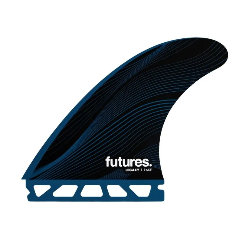 Futures THRUSTER R8 Honeycomb Rake Template Teal Black