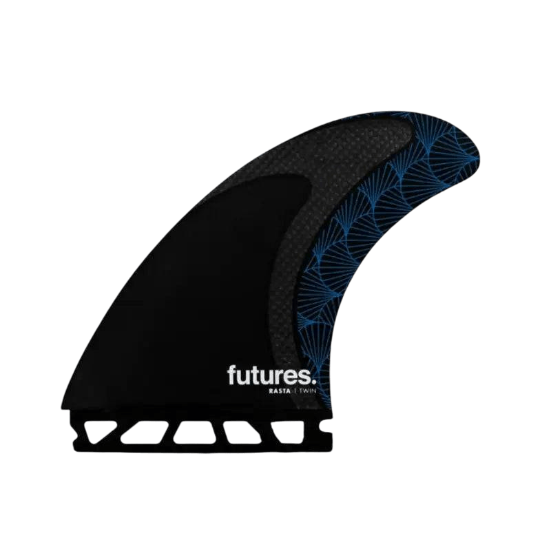 Futures TWIN+1 Rasta Honeycomb Carbon Black Blue