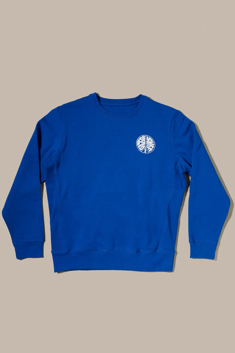 Glide Crewneck Sweatshirt - Peace, French Blue