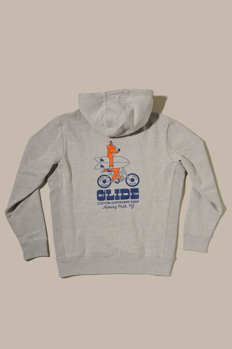 Glide Hoodie - Ollie, Grey