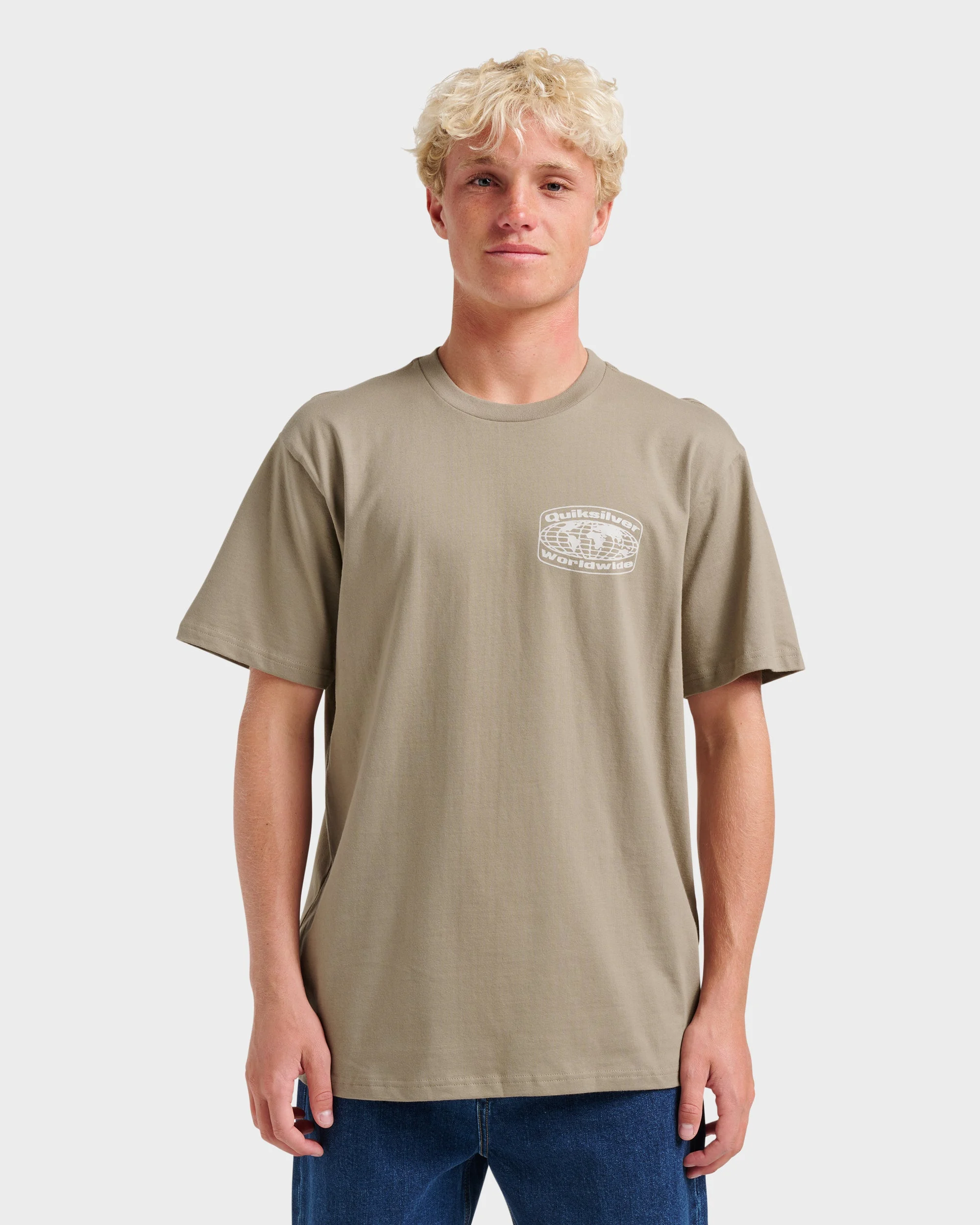 Global Local Classic T-shirt - Fallen Rock | Quiksilver