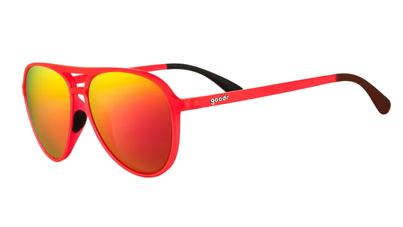 Goodr Captain Blunt's Red Eye Sunglasses