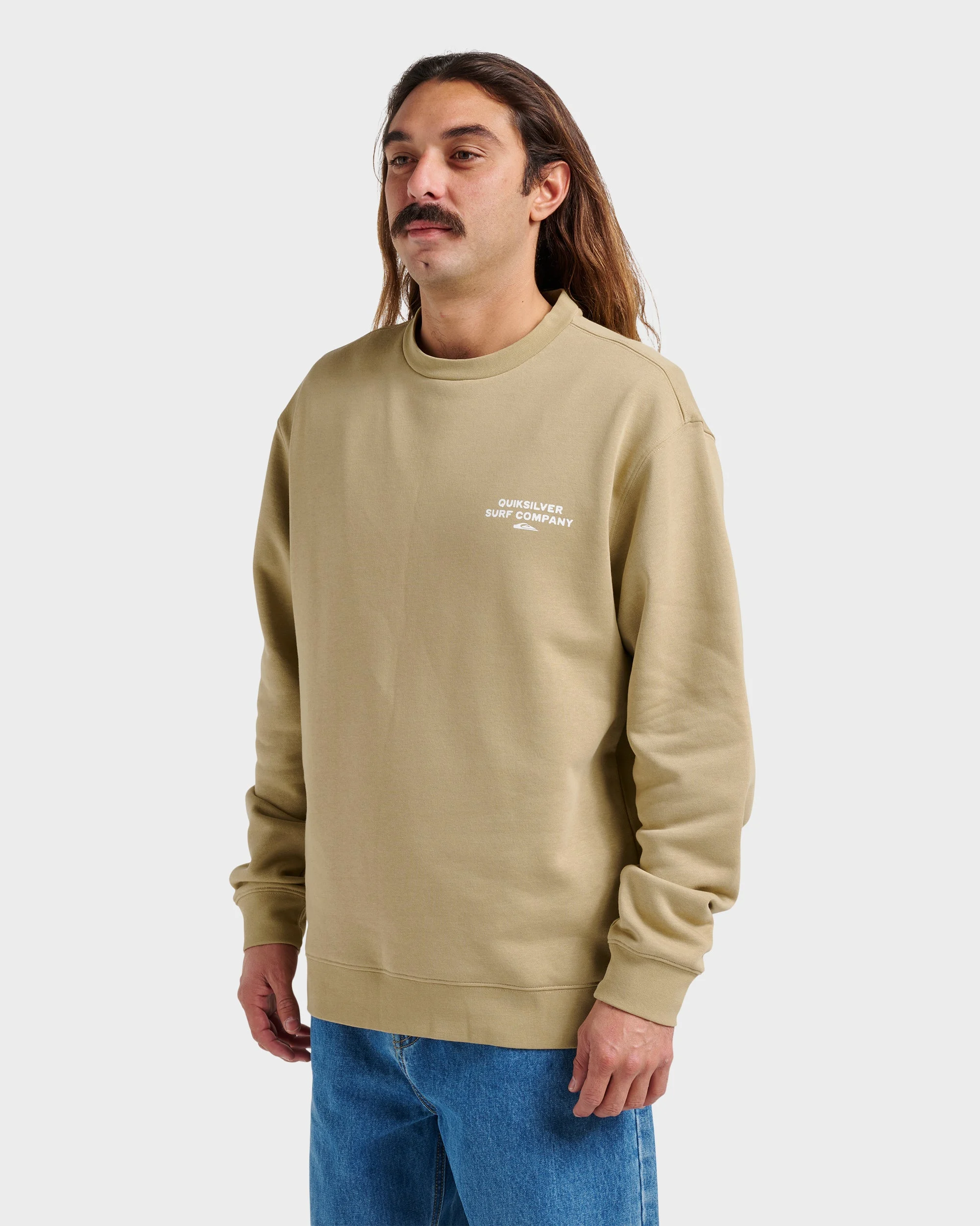 Graphic Crewneck Sweatshirt - Twill | Quiksilver