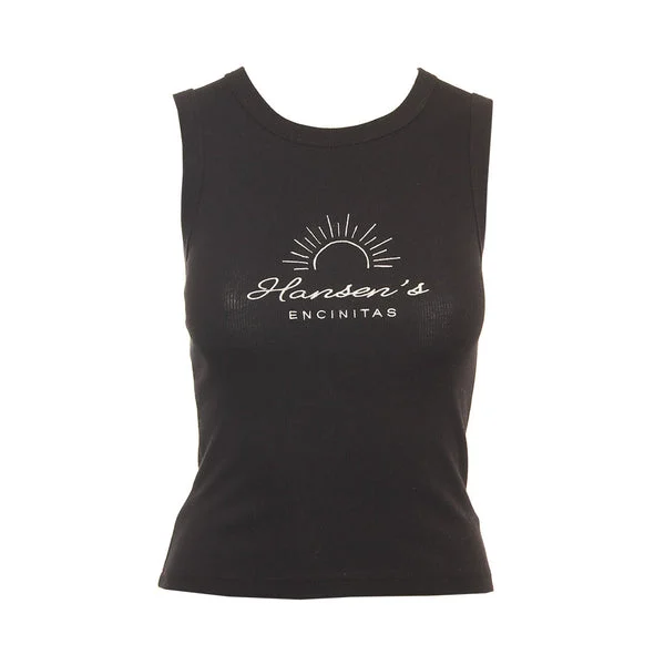 Hansen Womens Tank Top Fun Dip Sun