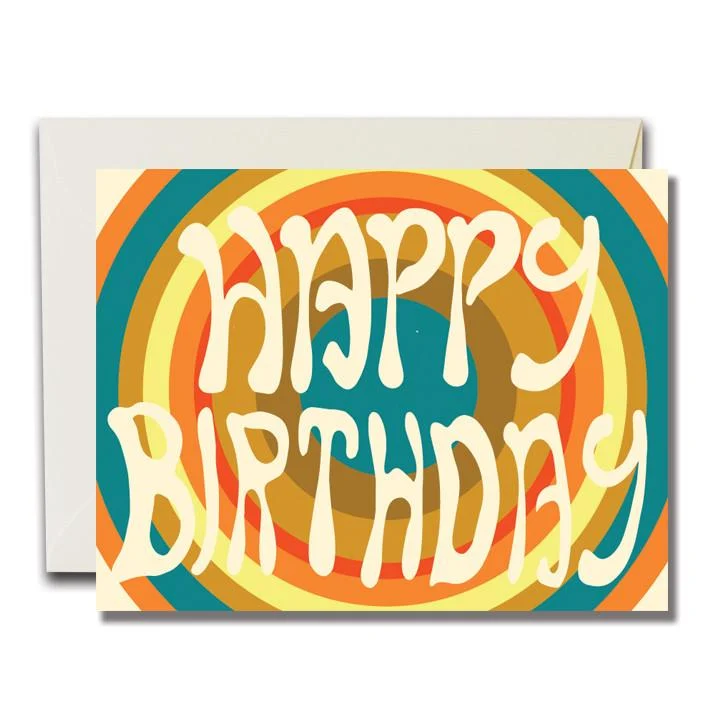 Happy Birthday Trance Card