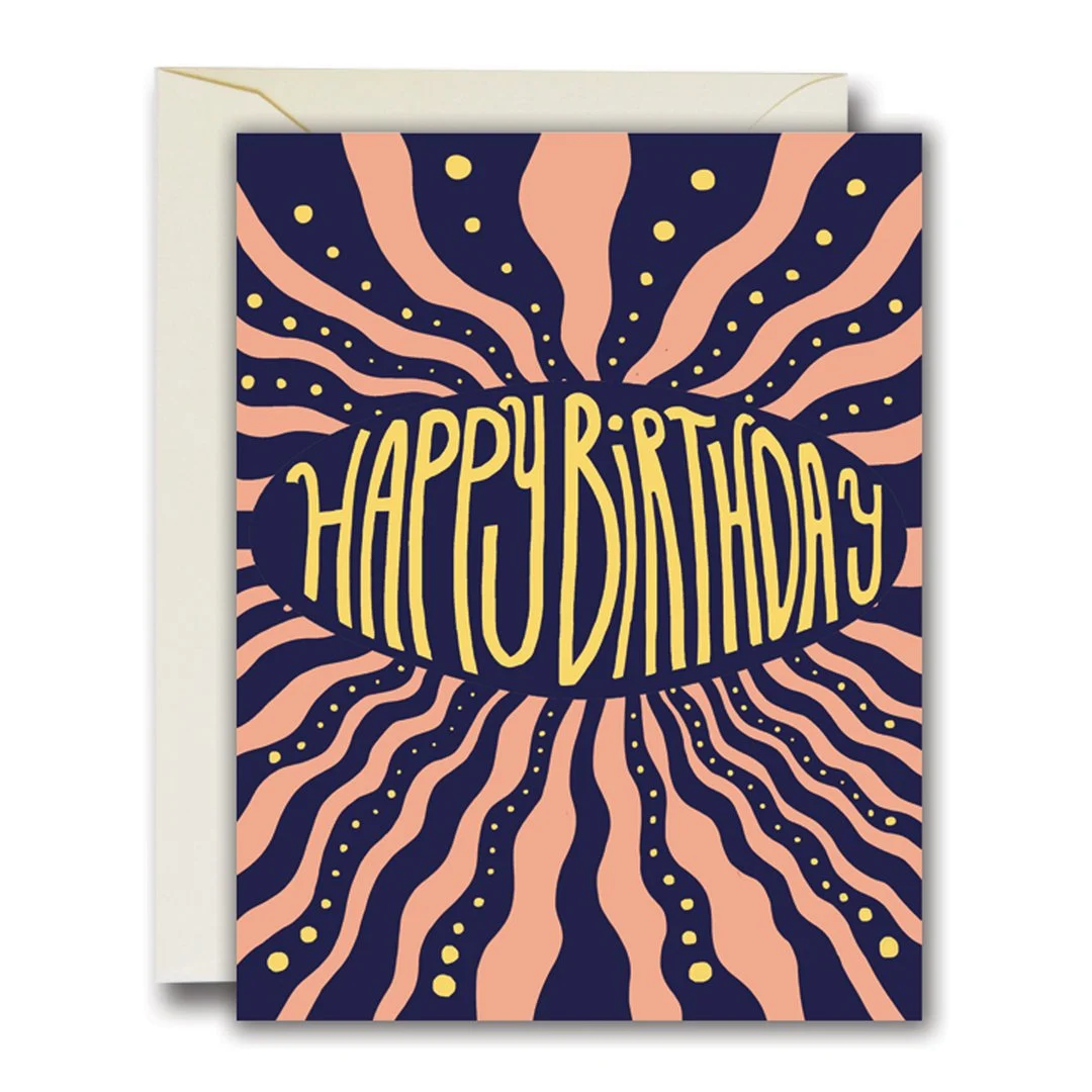 Happy Birthday Vibes Card