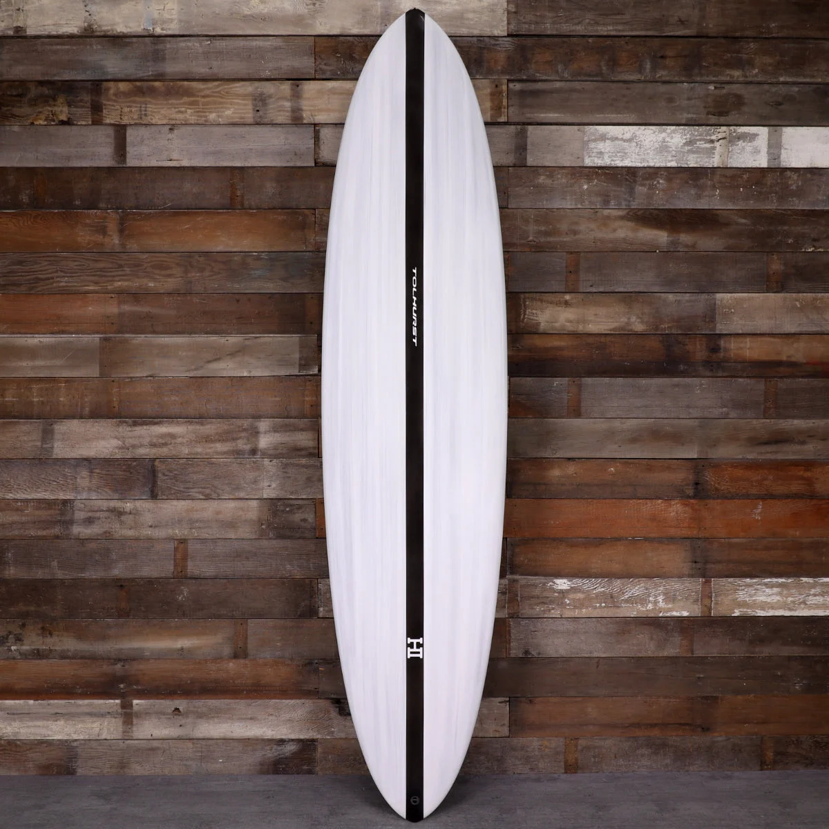 Harley Ingleby Series Mid 6 Thunderbolt Black 7'6 × 21 × 2 ¾ Surfboard - Gray/Carbon