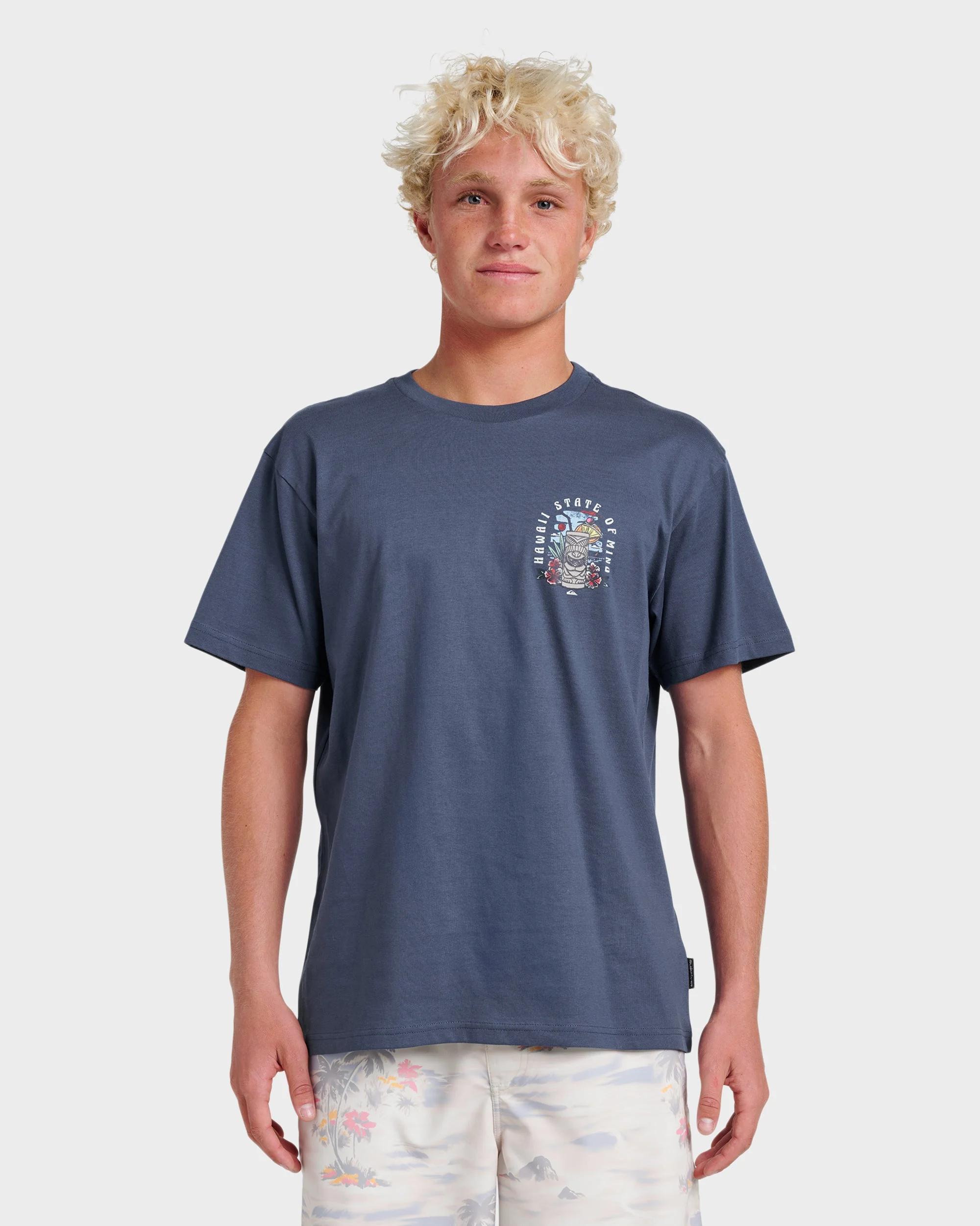 Hi Tiki Lounge Classic T-shirt - Navy | Quiksilver