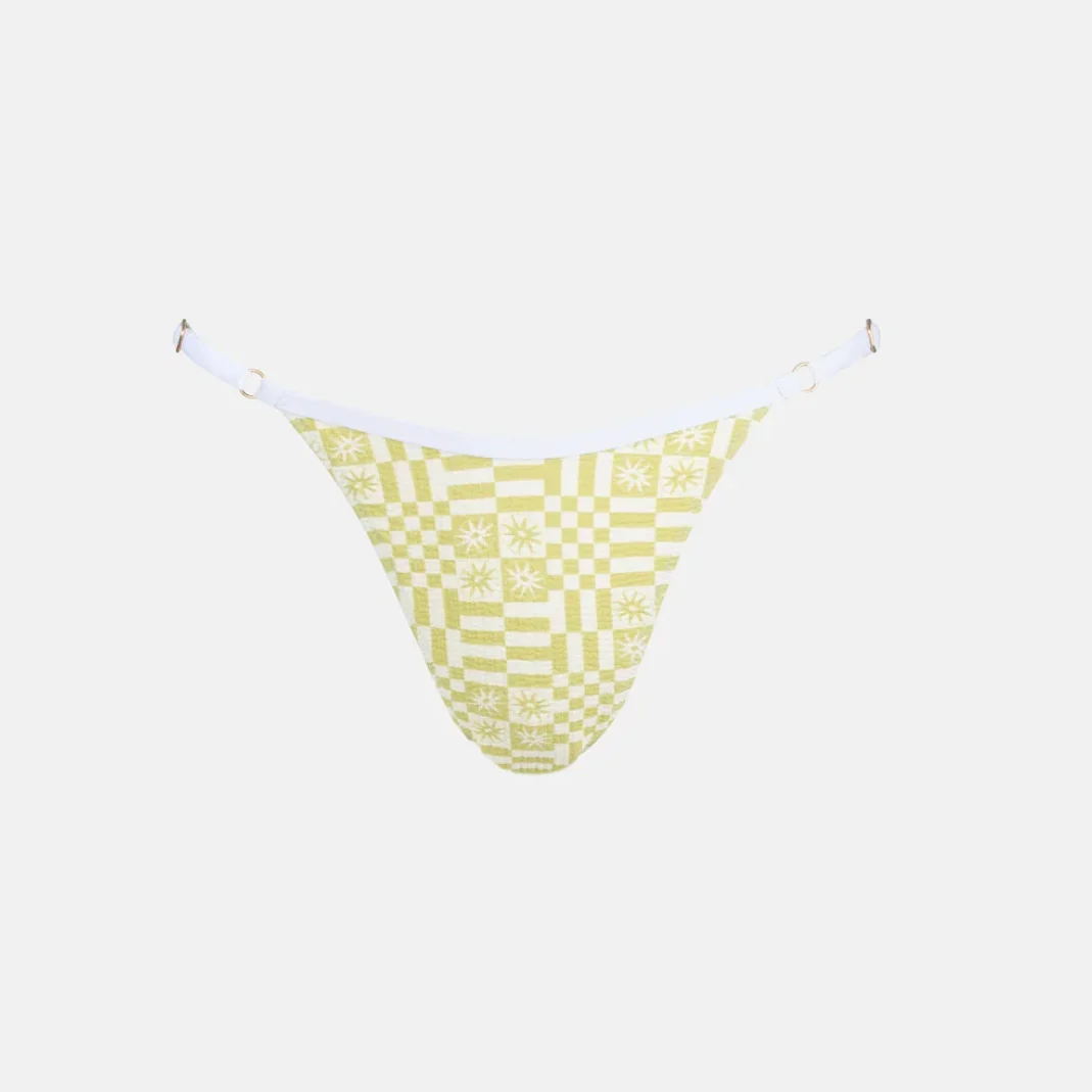 Horizon Hi Cut String Bikini Bottom