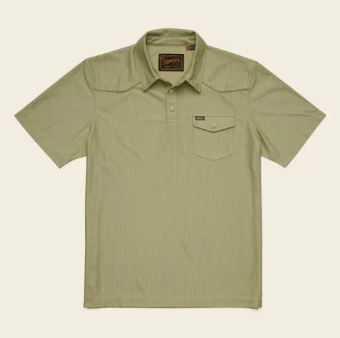 Howler Brothers Mens Knit Ranchero Tech Polo