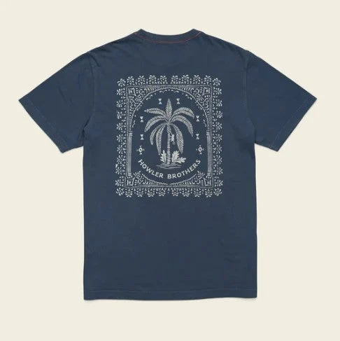 Howler Brothers Mens Shirt Palmetto Print