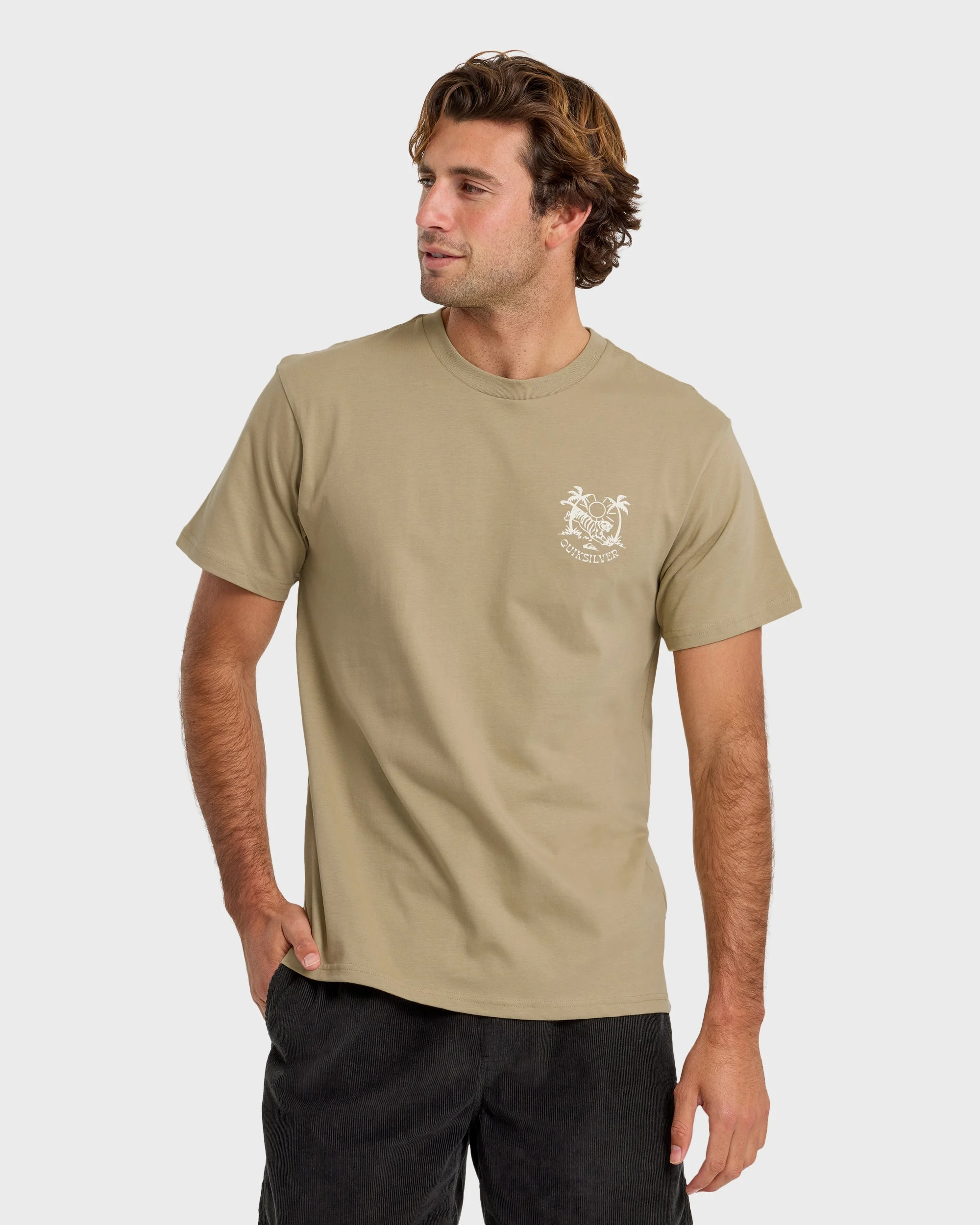 In The Wild Classic Short Sleeve T-Shirt - Seneca Rock | Quiksilver
