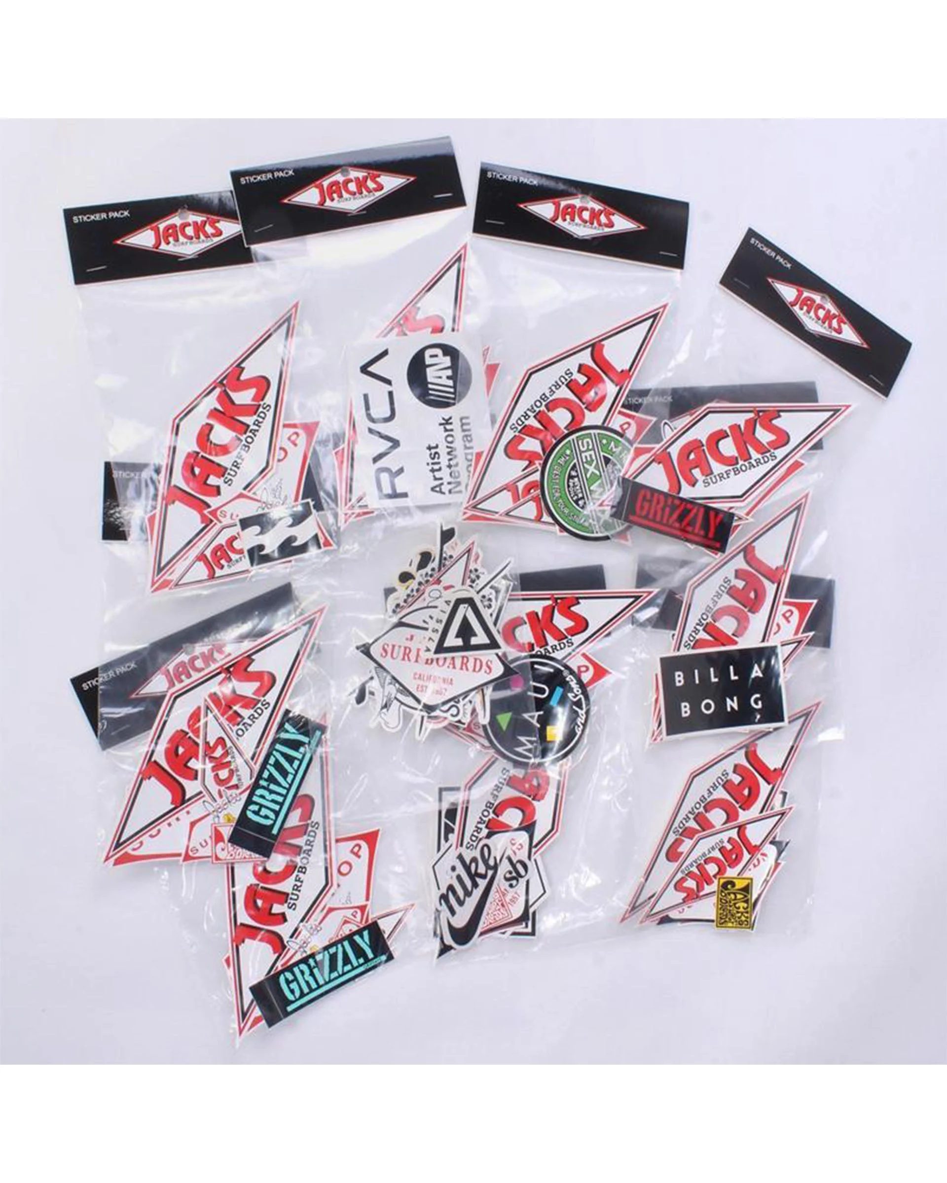 Jack's Sticker Pack- Assorted