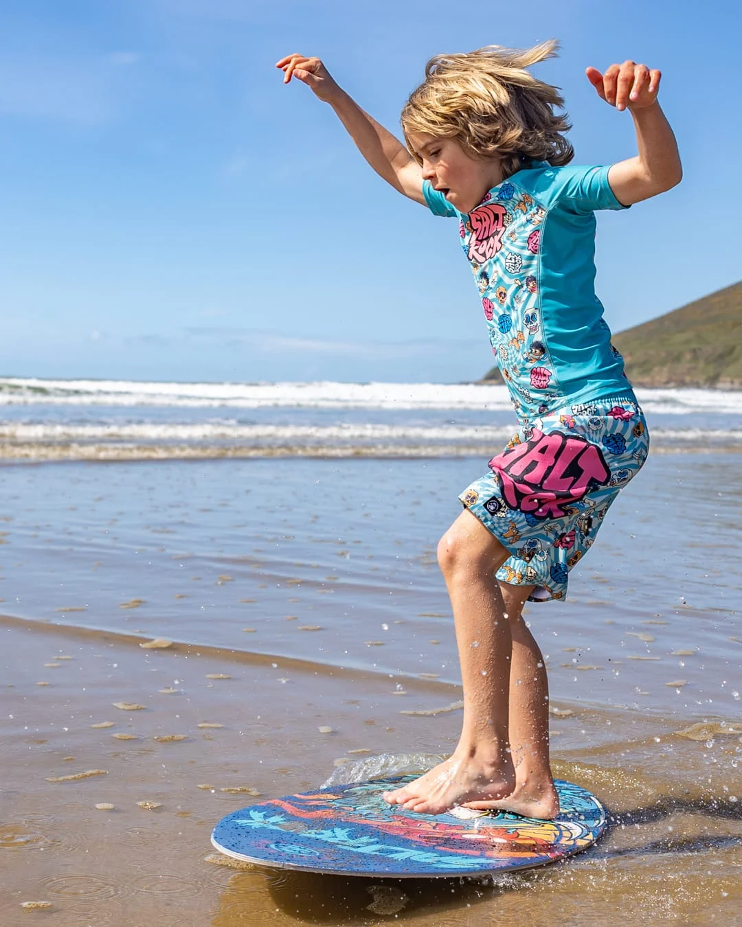 Jaws 41" Skimboard in Blue