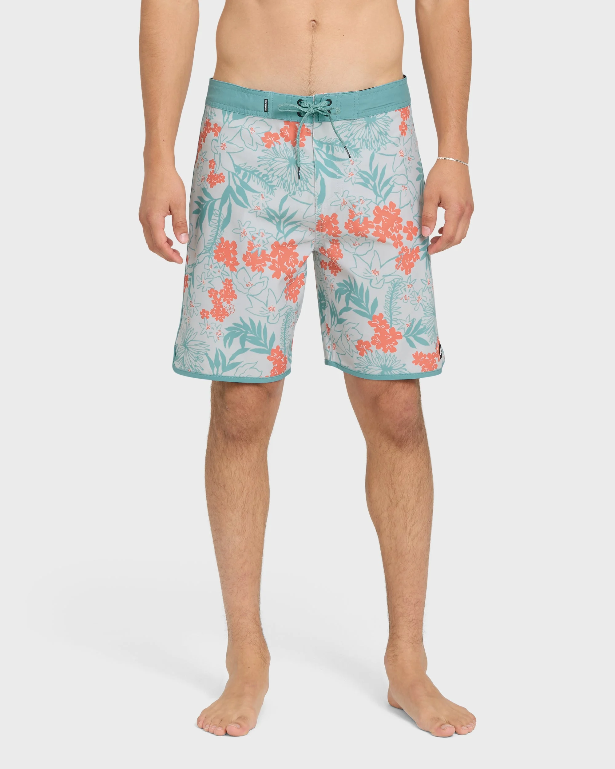 Jetty Bloom 19" Boardshorts - Silver Birch | Quiksilver