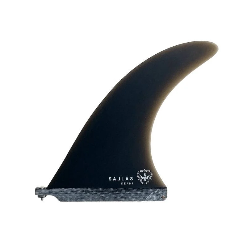 Kai Sallas KEANI Longboard Fin Fiberglass (9.0" | 10.0") Black Kelp