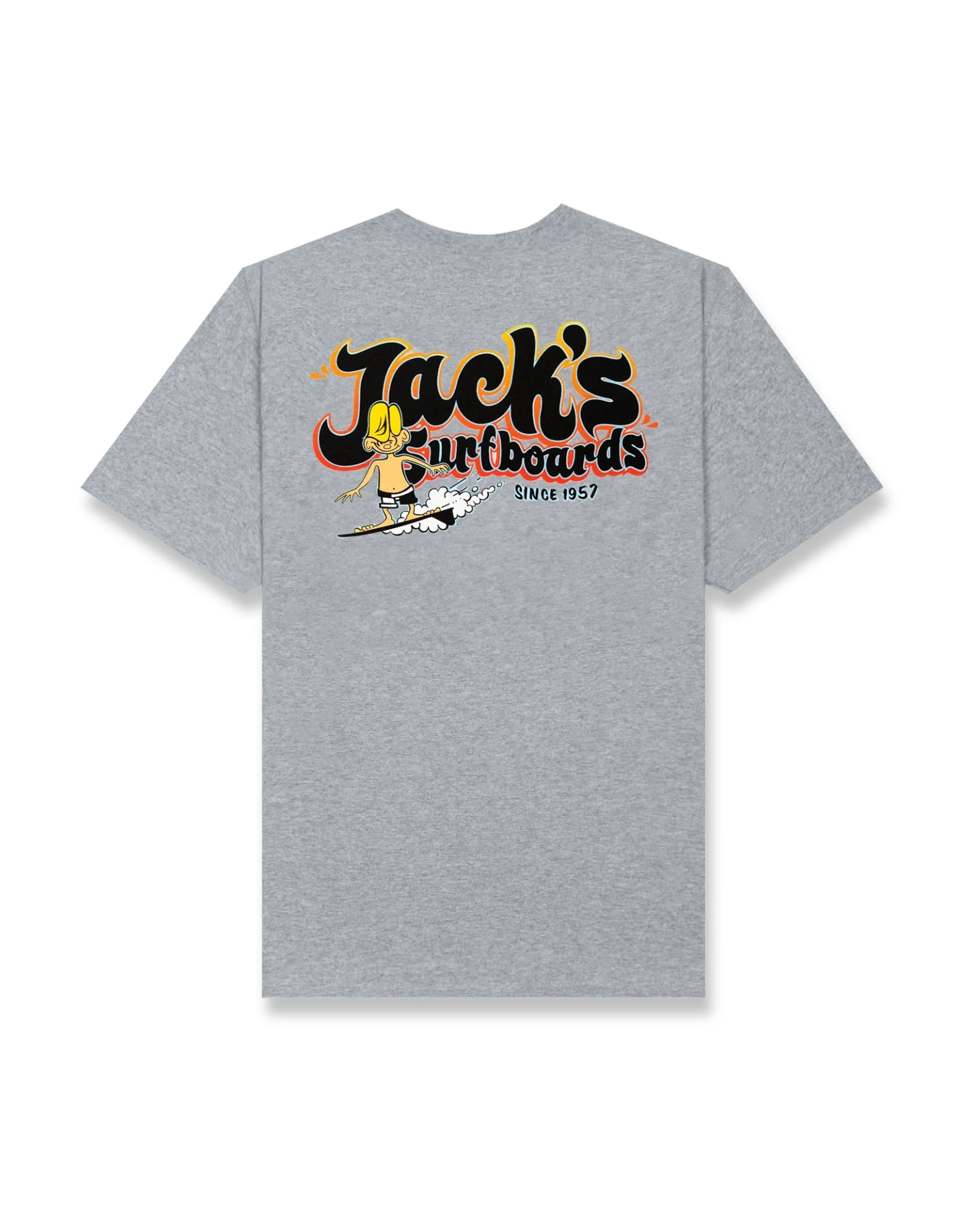 Keep On Surfin CF (Classic Fit) S/S Tee - Athletic Grey