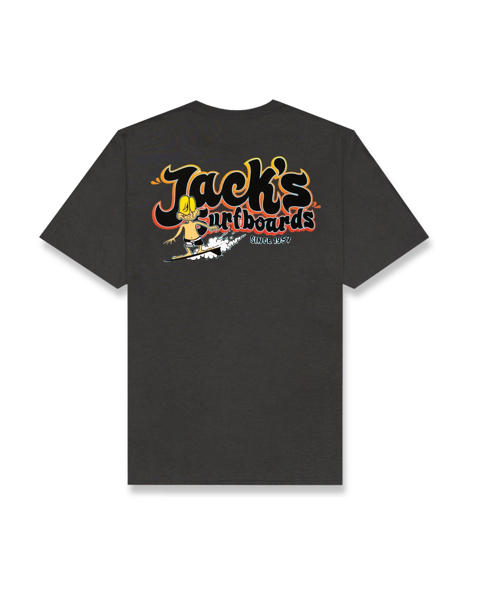 Keep On Surfin CF (Classic Fit) S/S Tee - Charcoal