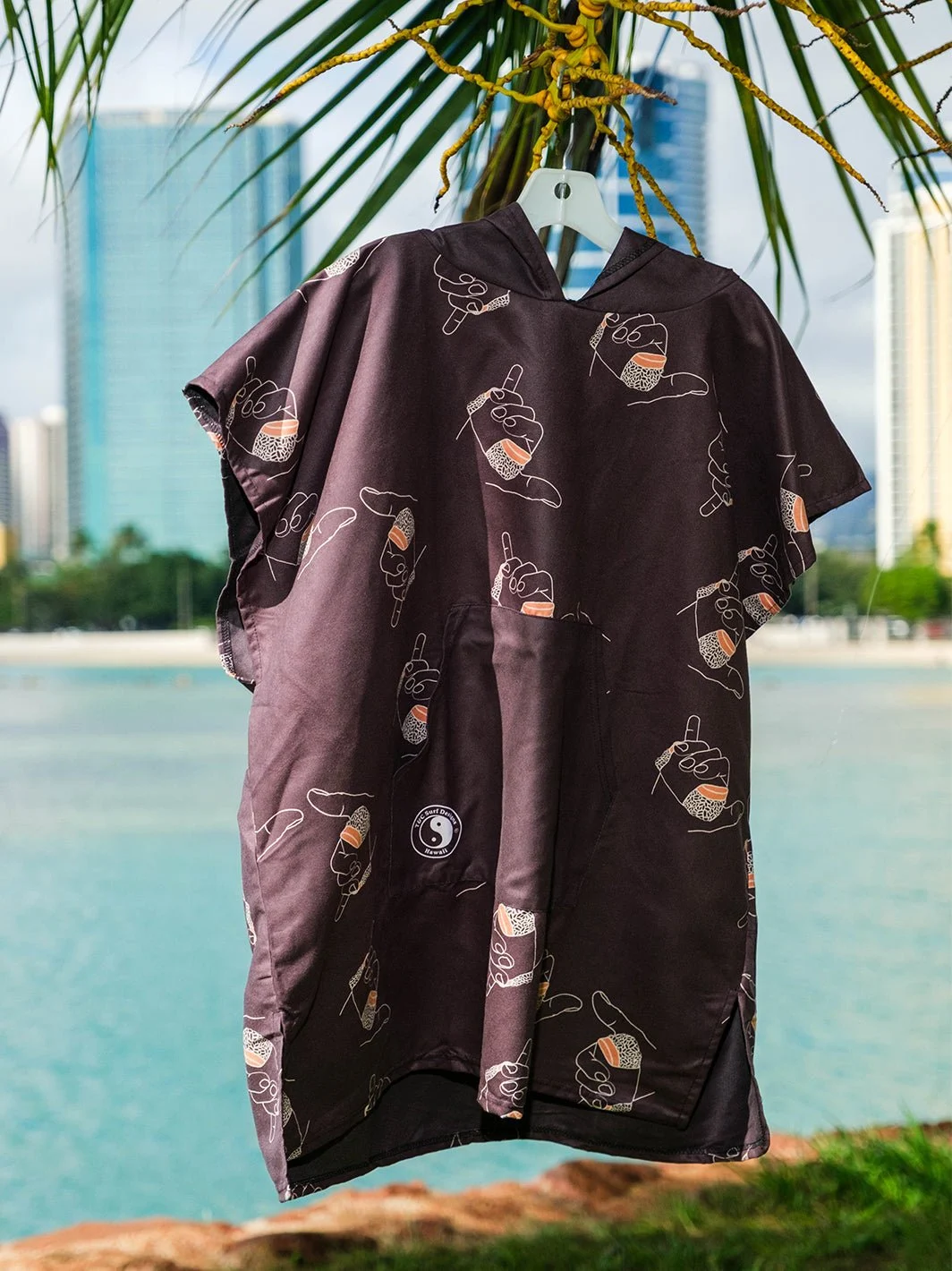 Kids Musubi Grab Poncho