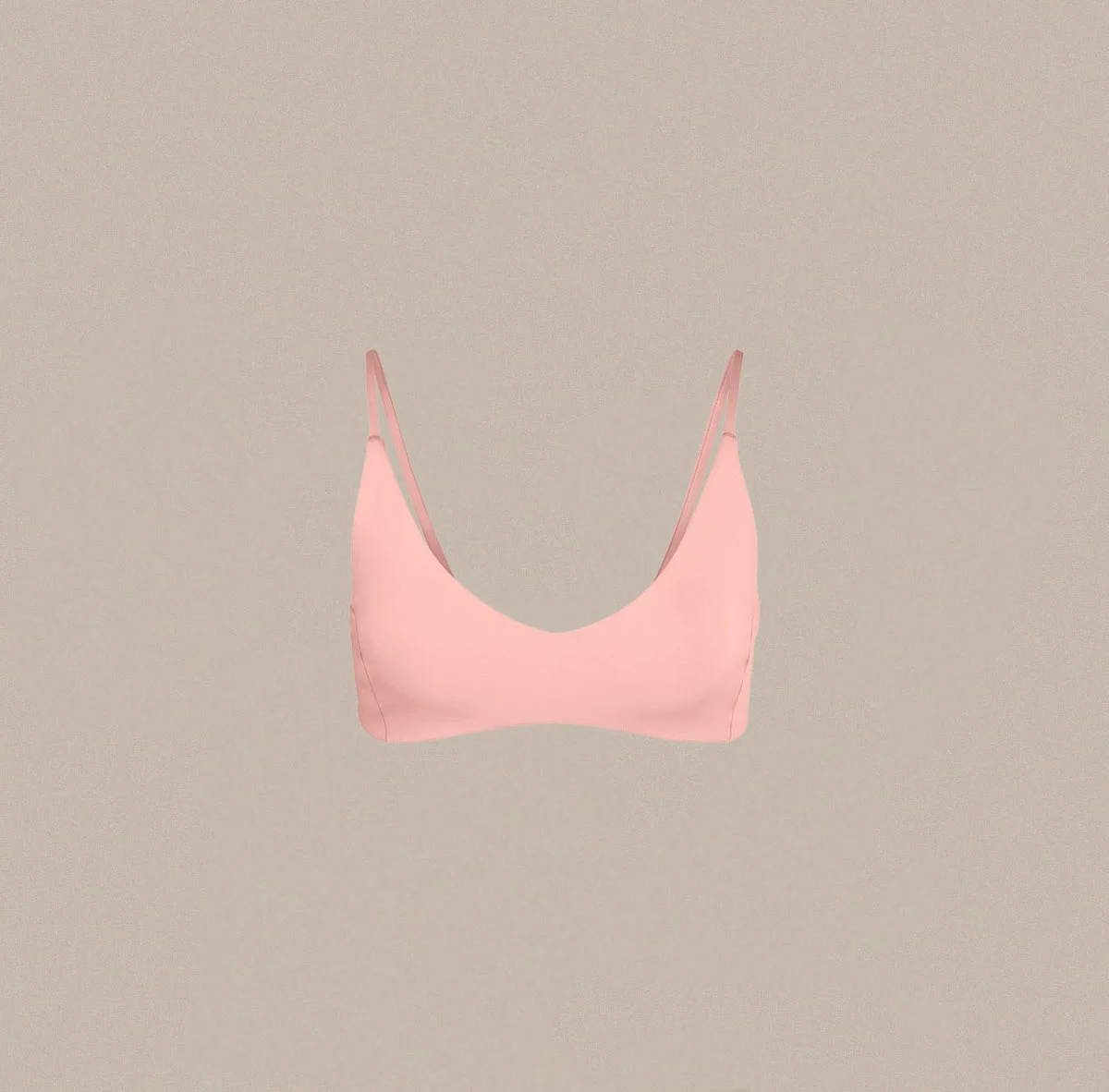 Left on Friday Sunday Top - Salt (Neon Peach)