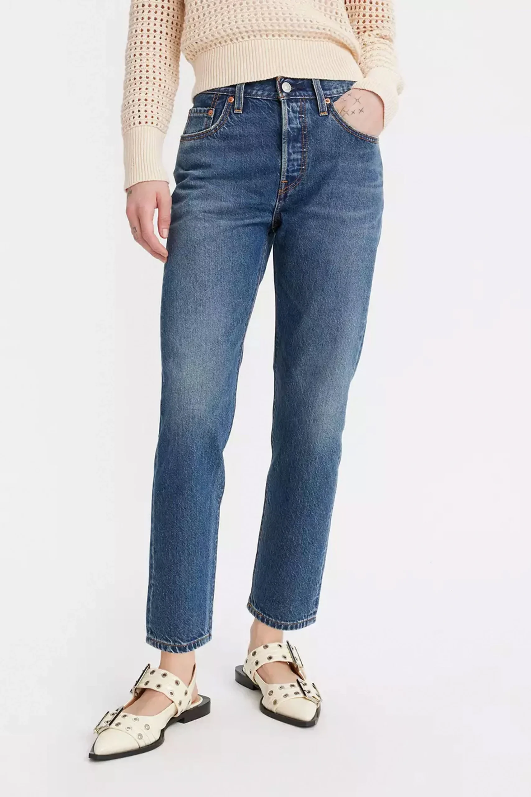 LEVIS - 501 CROP LIGHTWEIGHT