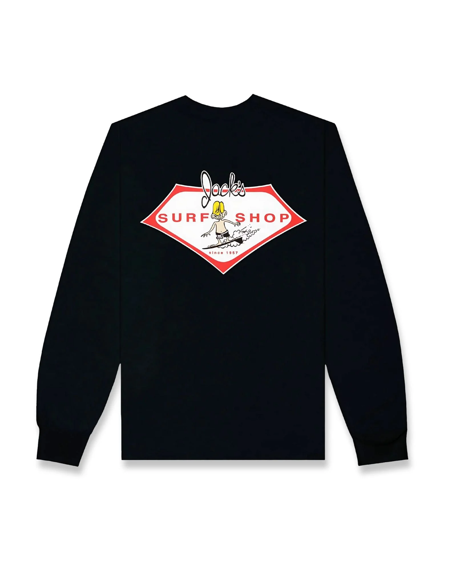 Little Dude Classic Long Sleeve Tee - Black