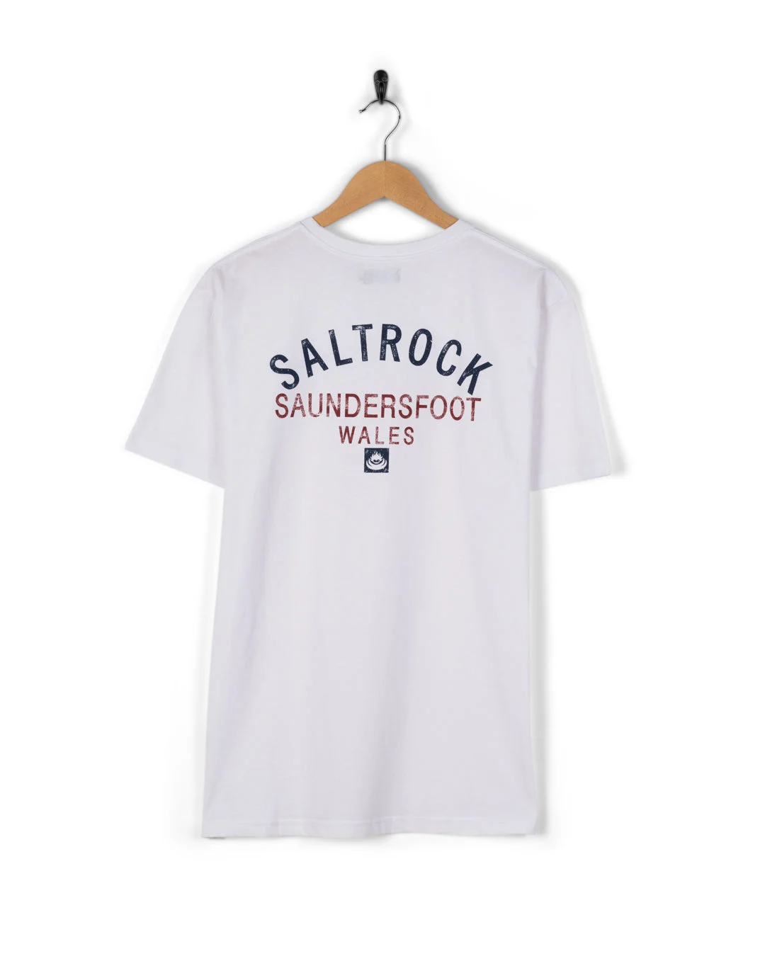 Location Saundersfoot - Mens T-Shirt - White