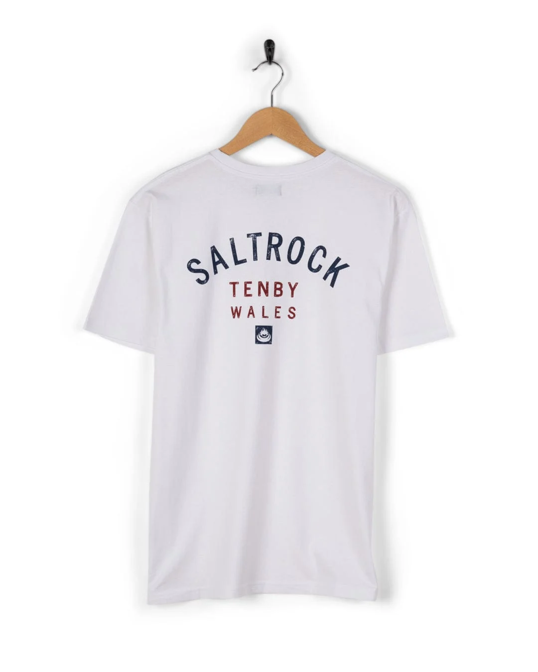 Location Tenby Mens T-Shirt in White