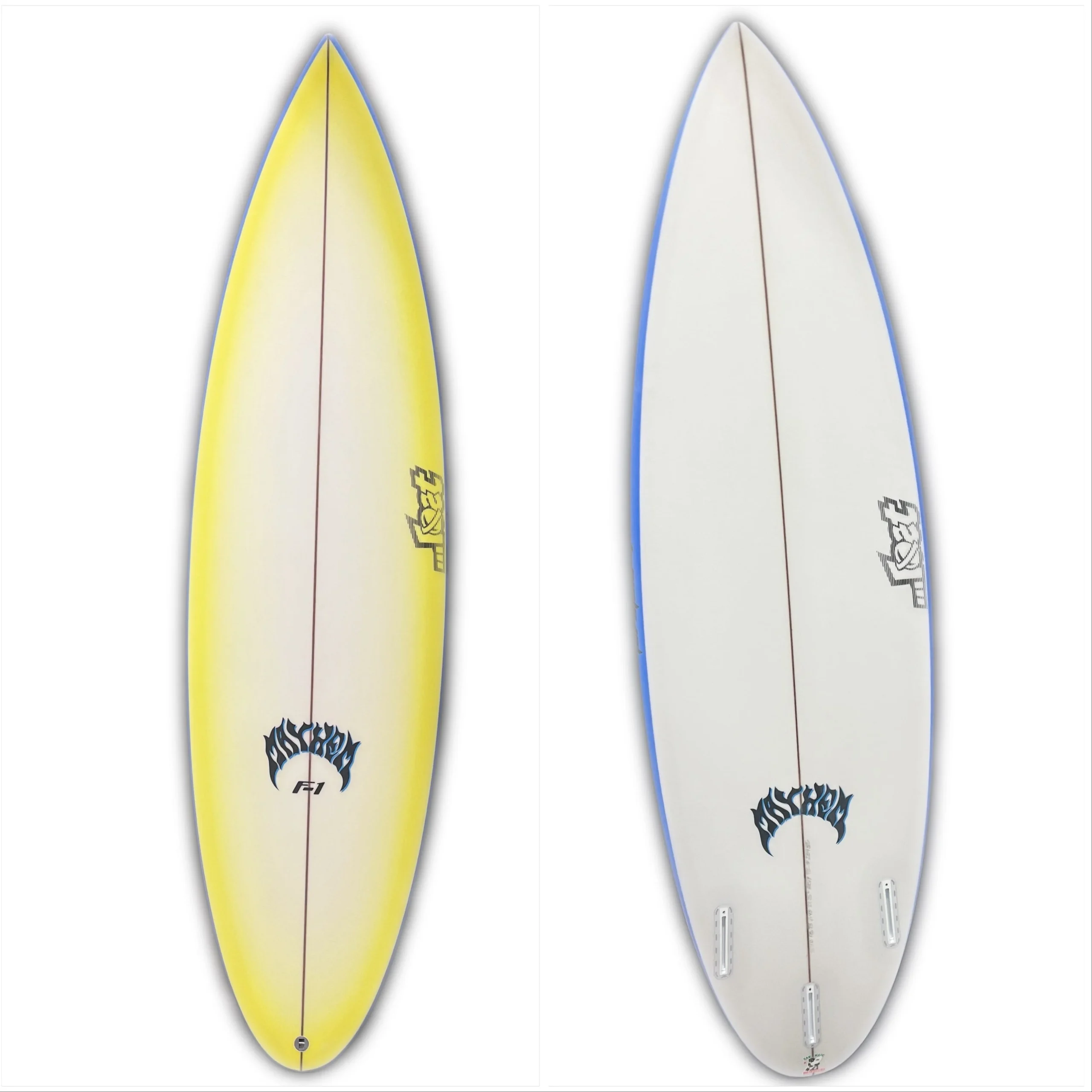 Lost 5'10" F1 Round Tail Surfboard - Airbrush -Futures