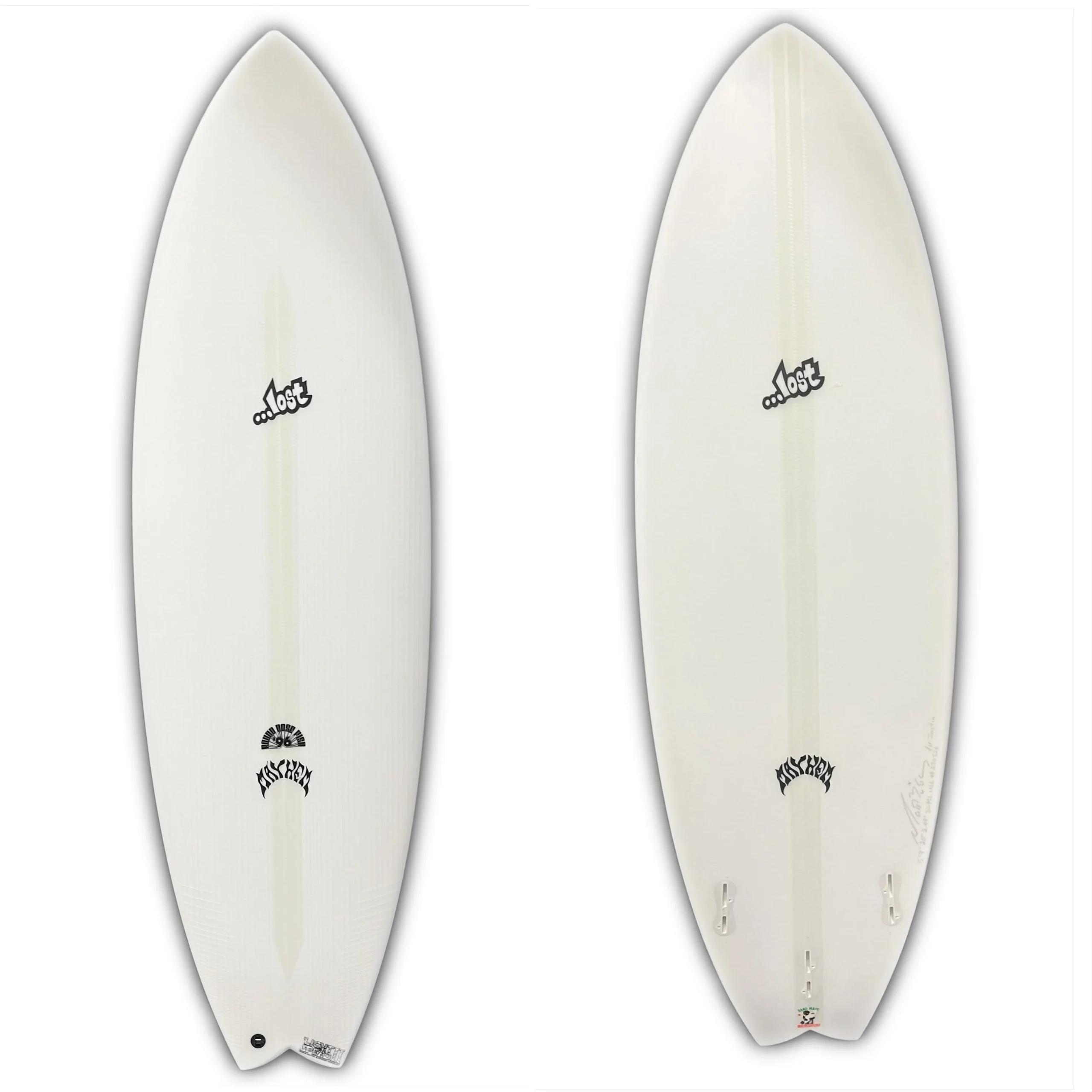 Lost 5'9" Pisces Surfboard - FCSII