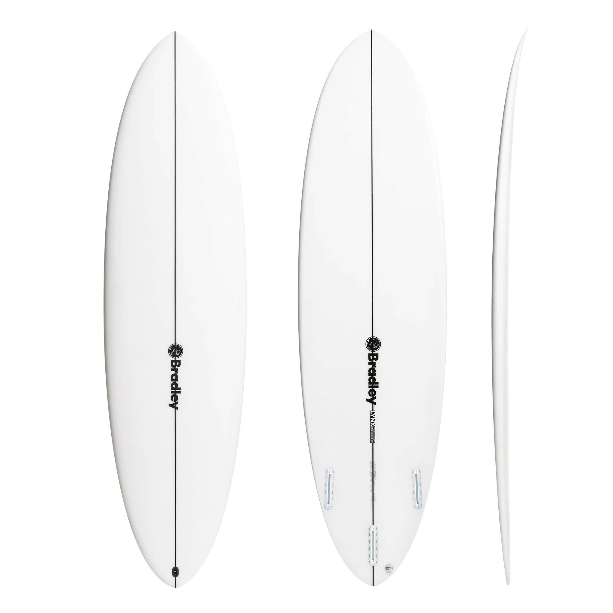 Lynx 7'0" x 21 1/4" X2 7/8" - 46.00L, 3xFCS 2 Fin Boxes, PU - ID:895170
