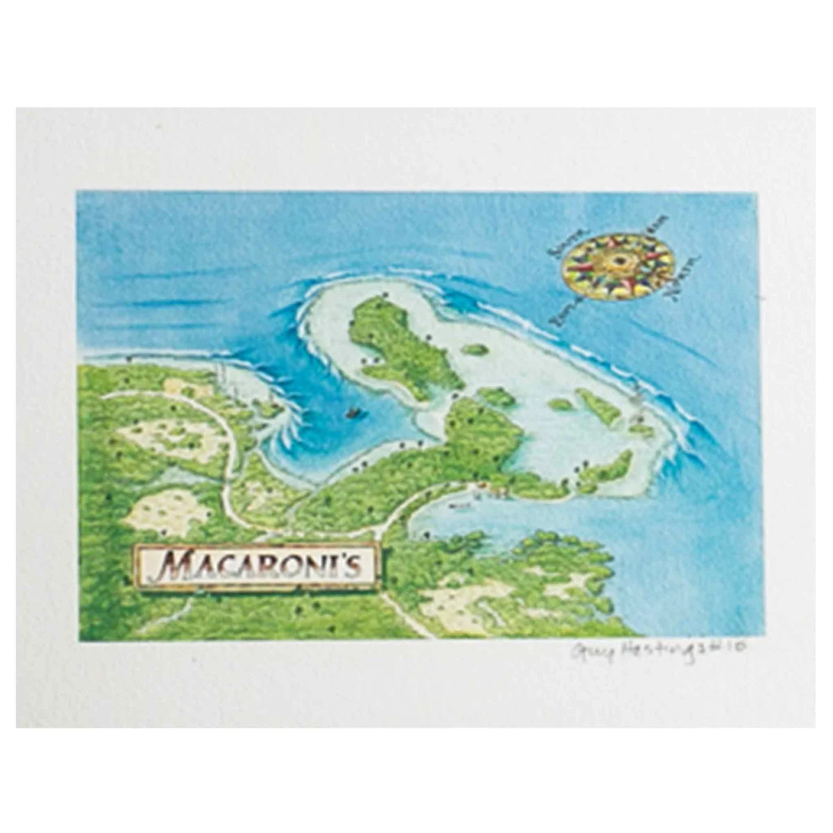 Macaroni's Map