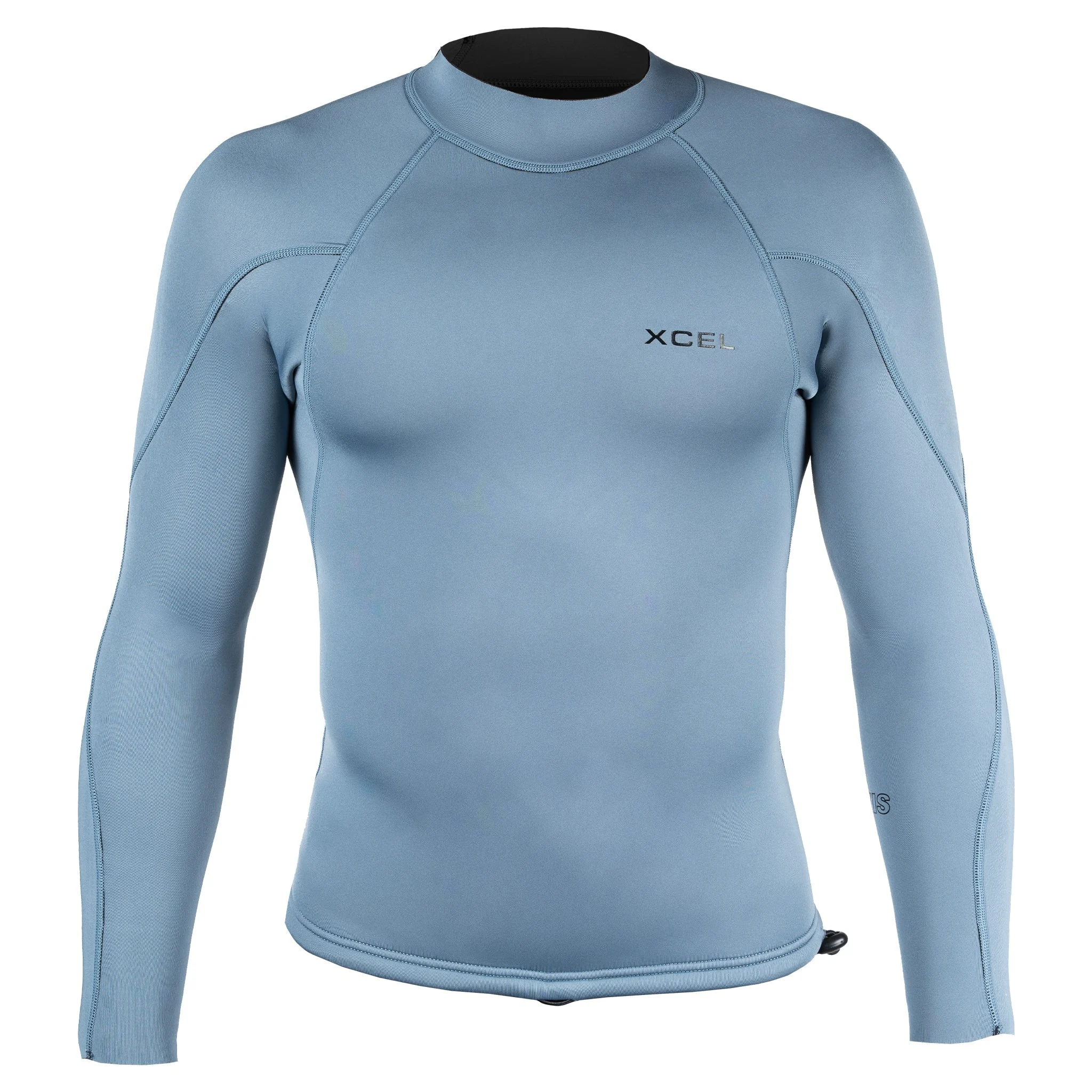 Men's Axis Long Sleeve Jacket 2mm - Light Carbon