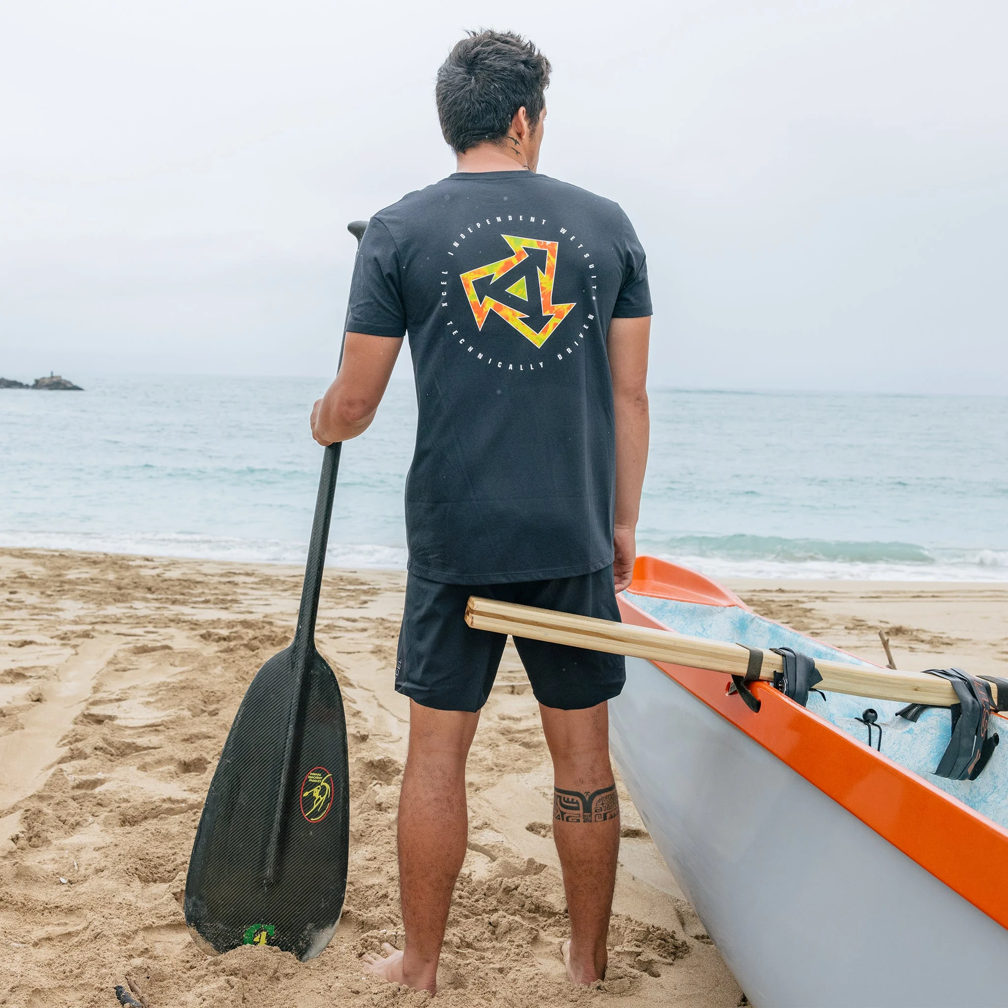 Men's Comp X Short Sleeve Tee - Black
