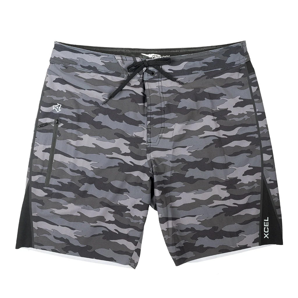 Men's Drylock 18.5" Boardshort - Charcoal Camo