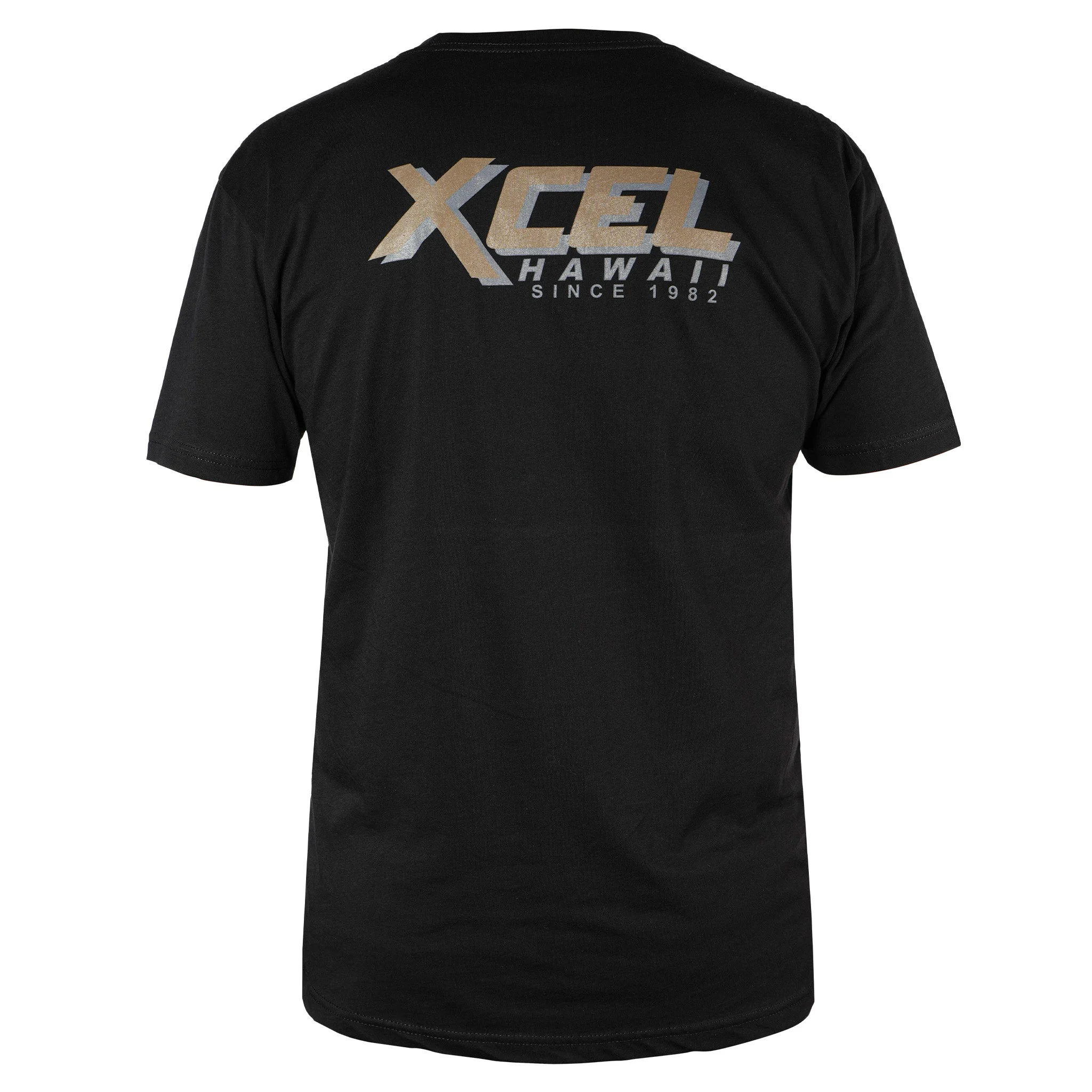 Men's Retro Short Sleeve Tee - Black/Tan