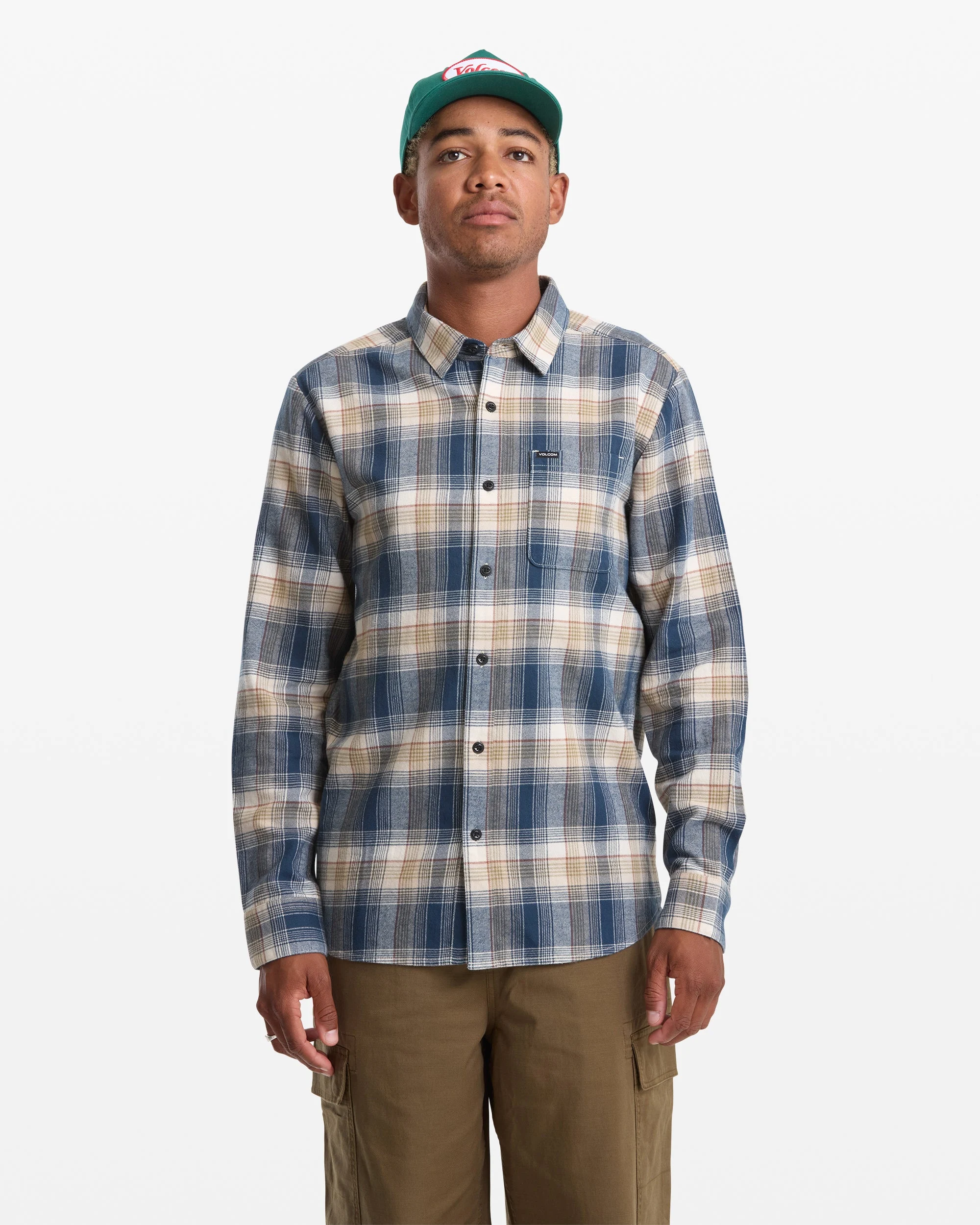 Men's Caden Plaid Long Sleeve Shirt