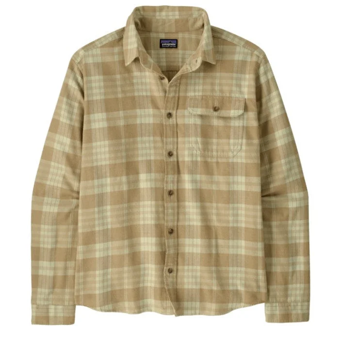 Men's Lightweight Fjord Flannel Shirt- Builder: Weathered Stone