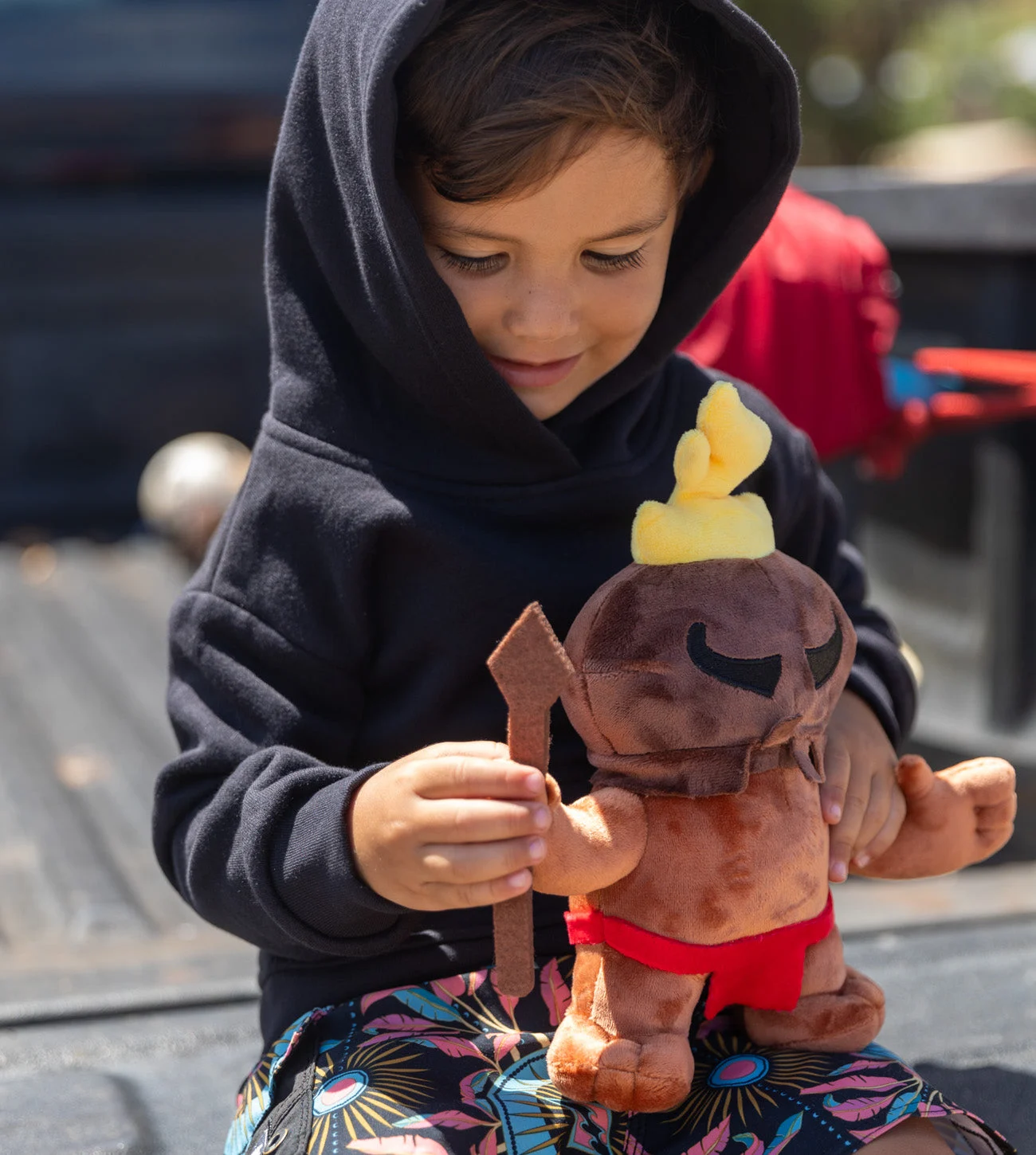 Mighty Warrior Tamba Man Plush Toy