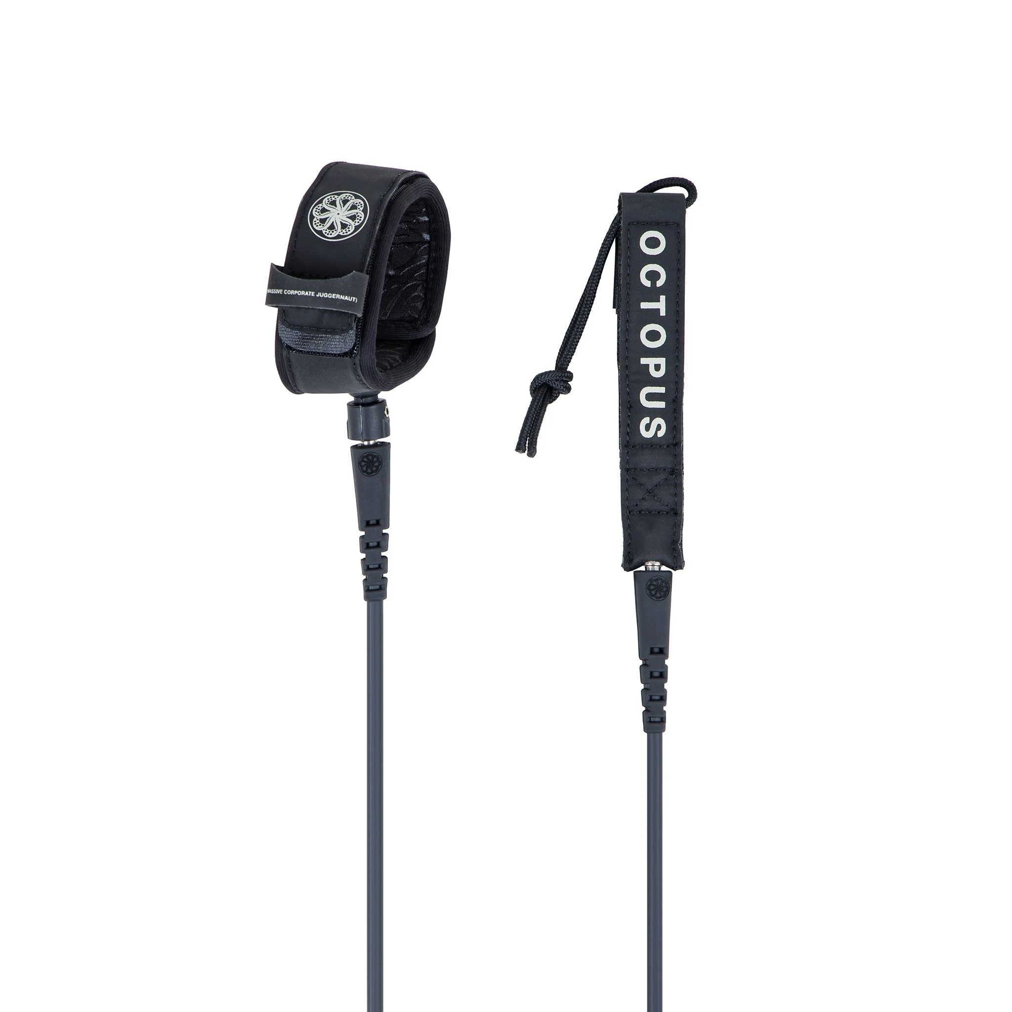 MISSION: CONTROL 5.5" SURF LEASH - BLACK