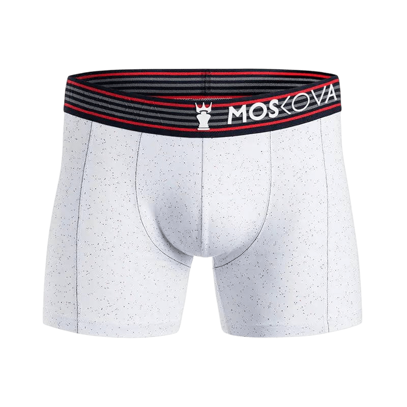 MOSKOVA Boxer M2 Cotton - Neps White