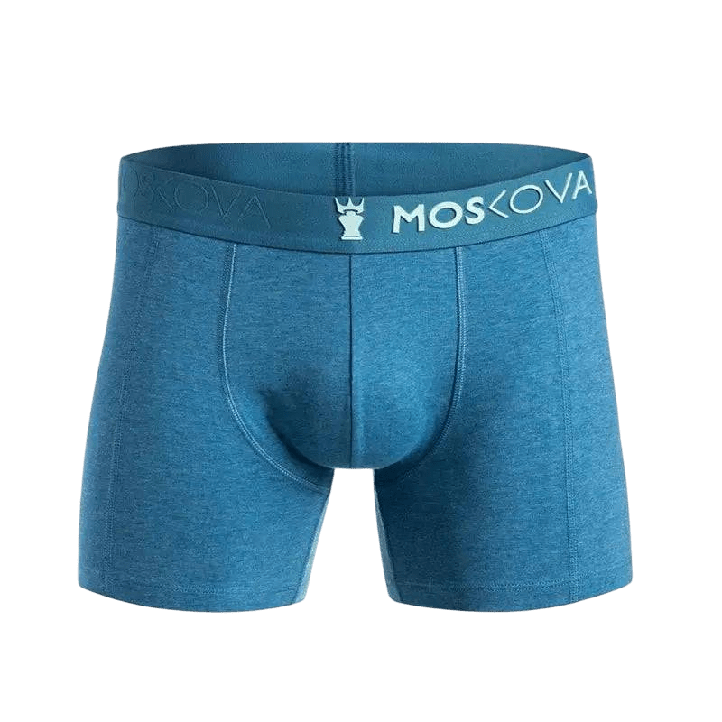 MOSKOVA BOXER M2 Cotton Small-XLarge HEATHER OCEAN
