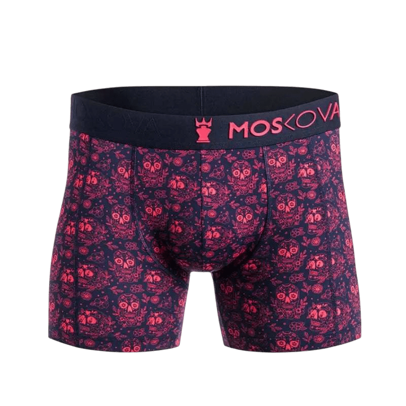 MOSKOVA BOXER M2S Polyamide Small-XXLarge Red Skulls