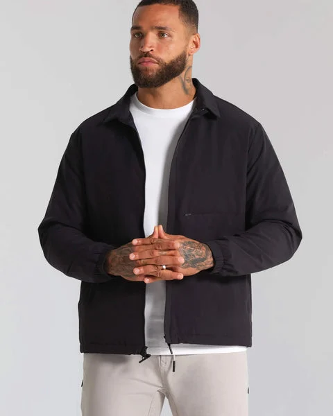 Municipal Mens Jacket Sportcross Coach's Shirt Jacket