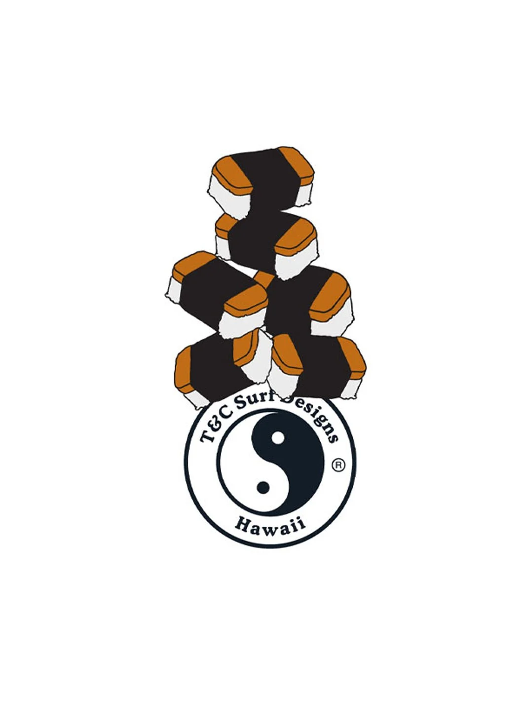 Musubi Stack Sticker