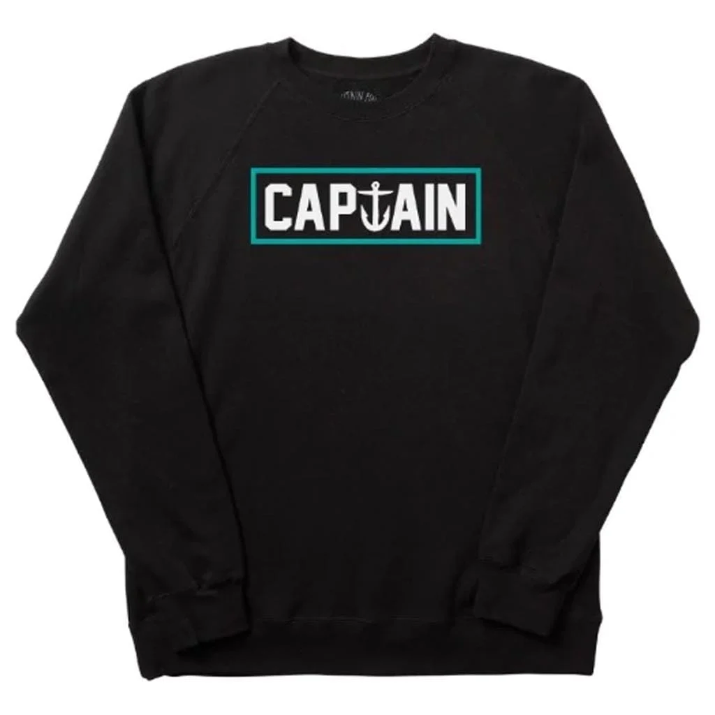 Naval Crew Fleece Sweatshirt - Captain Fin Co