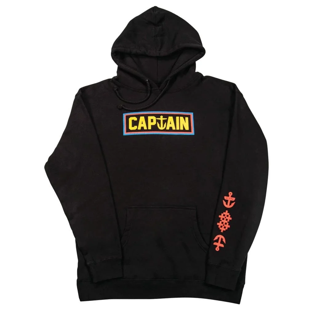 Naval Pullover Fleece Hoodie- Captain Fin Co