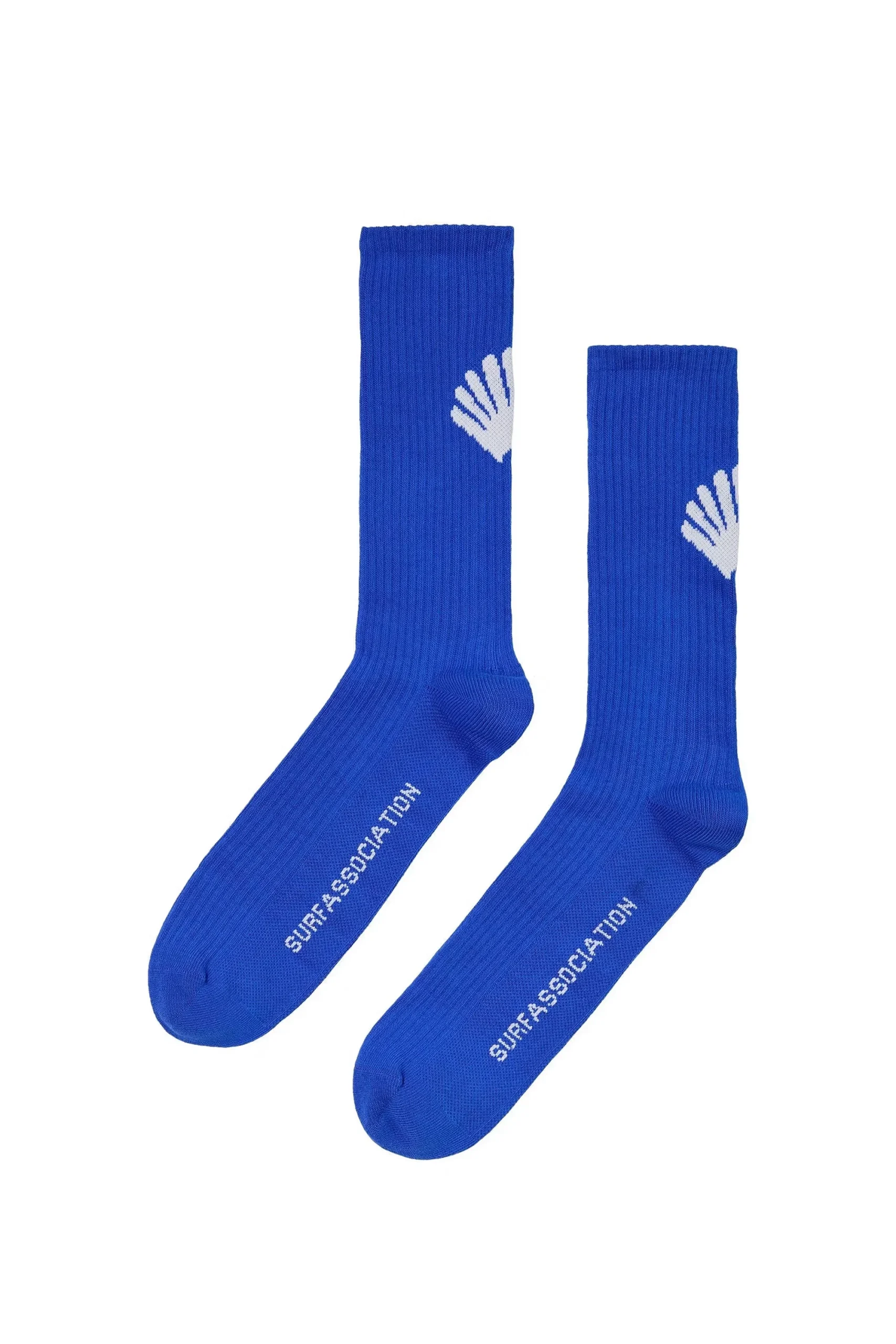 NEW AMSTERDAM SURF ASSOCIATION - LOGO SOCKS - COBALT